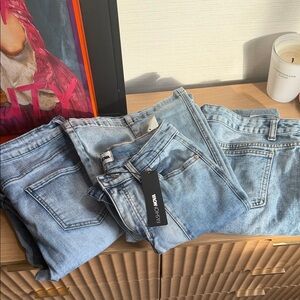 BUNDLE of Fashion Nova Light Blue Jeans